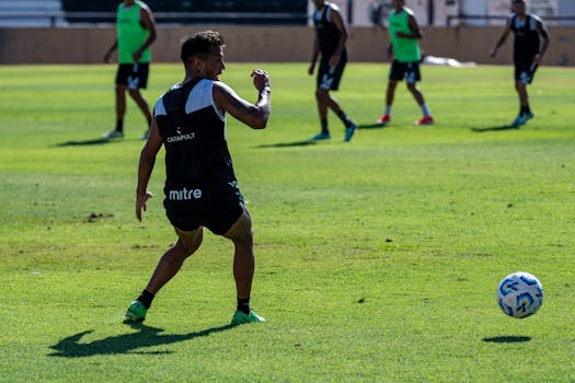 Neymar in action during a match