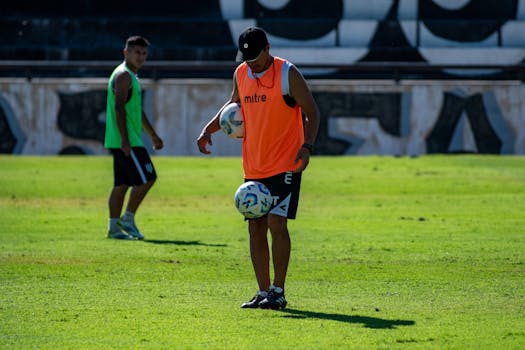 historical soccer training