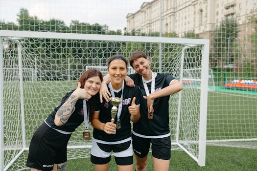 Women’s Soccer Celebration