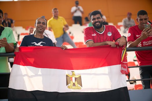 fans enjoying a soccer match together