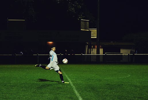 Historic soccer match between England and Scotland