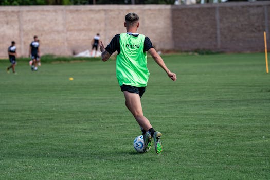 youth soccer practice